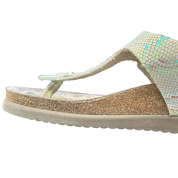 Mephisto Cork Leather Sandals Size 39 - Picture 5 of 10